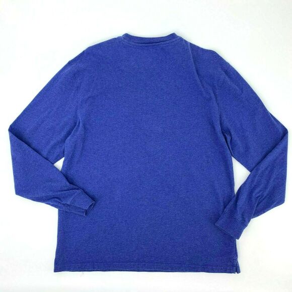 Pendleton Light Sweatshirt Men Size S Blue Cotton Long Sleeve Crew Neck Pullover - Picture 2 of 9